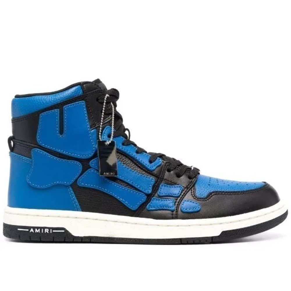 New Size 43 Amiri Skeleton Bone High-Top Sneakers